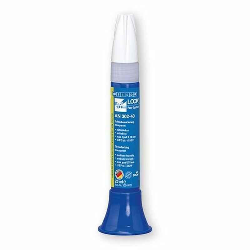Weicon AN 302-40 Threadlocking Adhesive, 30240020, Weiconlock, 20ml