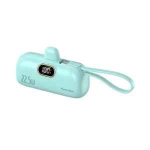Onelife Voltgo 5000mAh 22.5W Li-Polymer Green Pocket Size Power Bank