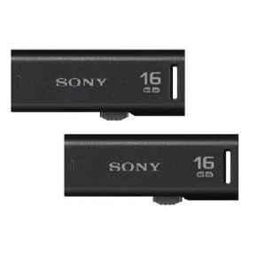 Sony Microvault 16GB Black USB Flash Drive (Pack of 2)