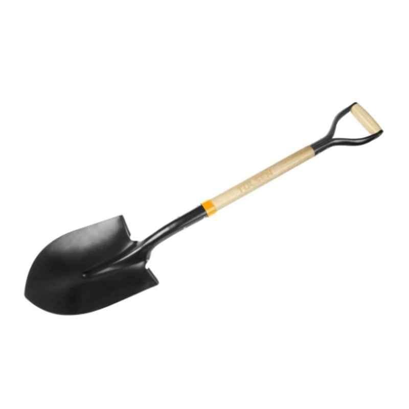 Tolsen Carbon Steel Steel Shovel with Handle, 58001