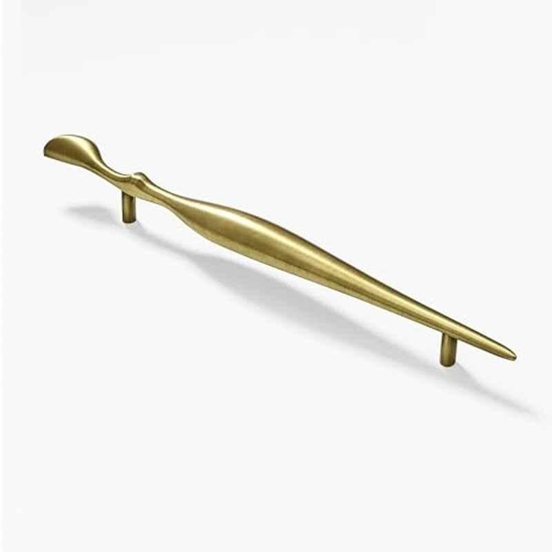 Plantex 160mm Zinc Brass Pull Cabinet Handle for Home & Office, APS-DTC-9136-BA-160MM