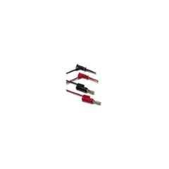 Fluke TL960 3A 60V 90cm Red & Black Micro-Hook Test Lead, 1616722