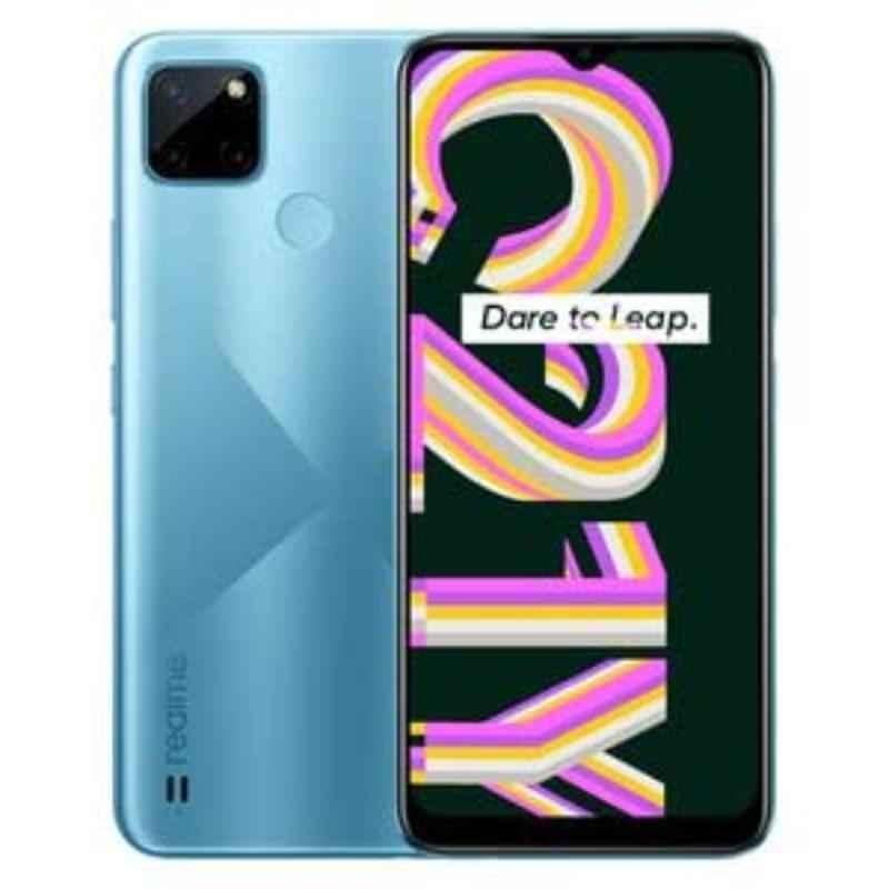 Realme C21Y 6.5 inch 4GB/64GB Storage Cross Blue Smartphone