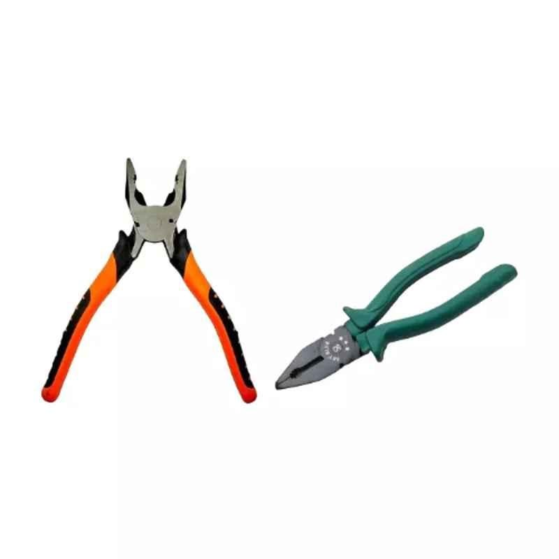 Sky Blue 2 Pcs 7.8 inch Lineman Plier Combo, SBE_PLIER_COMBOS_COMBO_360