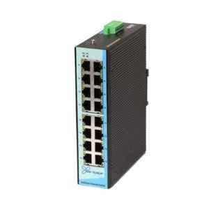 San Telequip 16 Port 10/100BASE-TX Industrial Unmanaged Ethernet Switch, IES 1160 DC Y