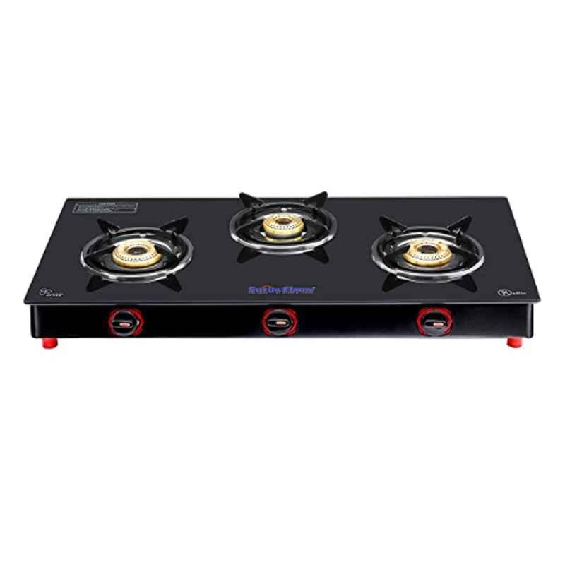 Surya safe gas stove deals 3 burner