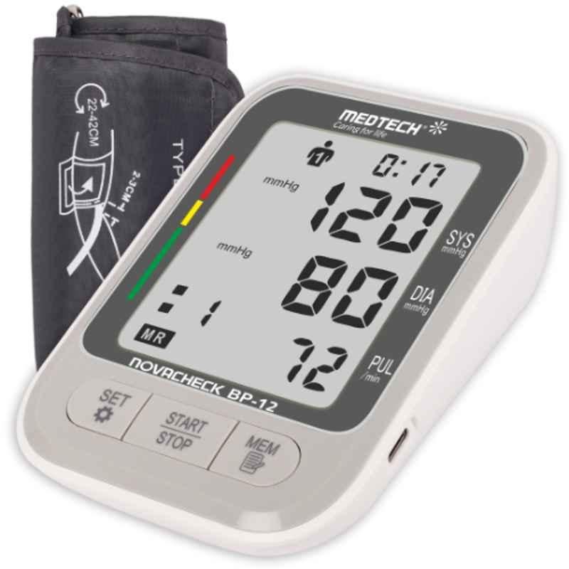 Medtech BP12 Portable Automatic Digital Blood Pressure Monitor Machine with USB Port