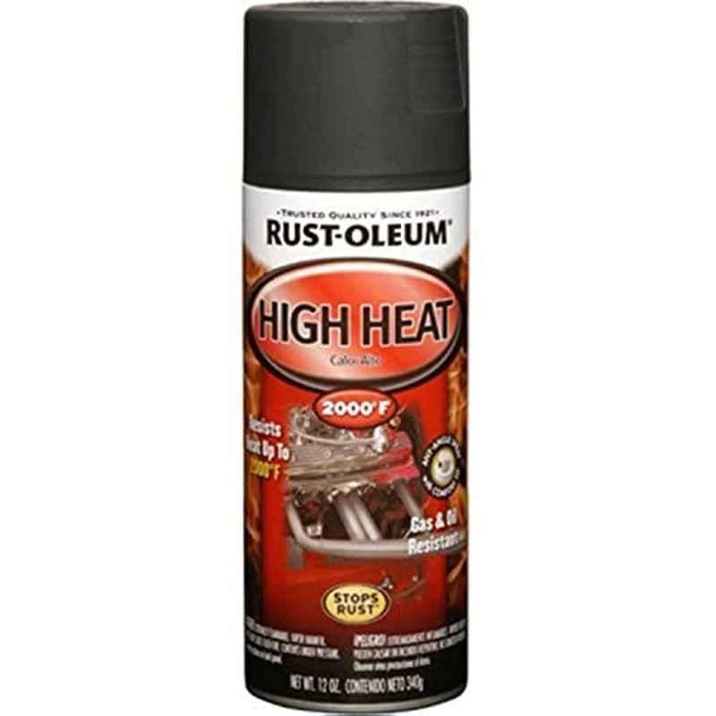 Rust-Oleum Stops Rust Auto High Heat Flat Black Spray Paint - 248903