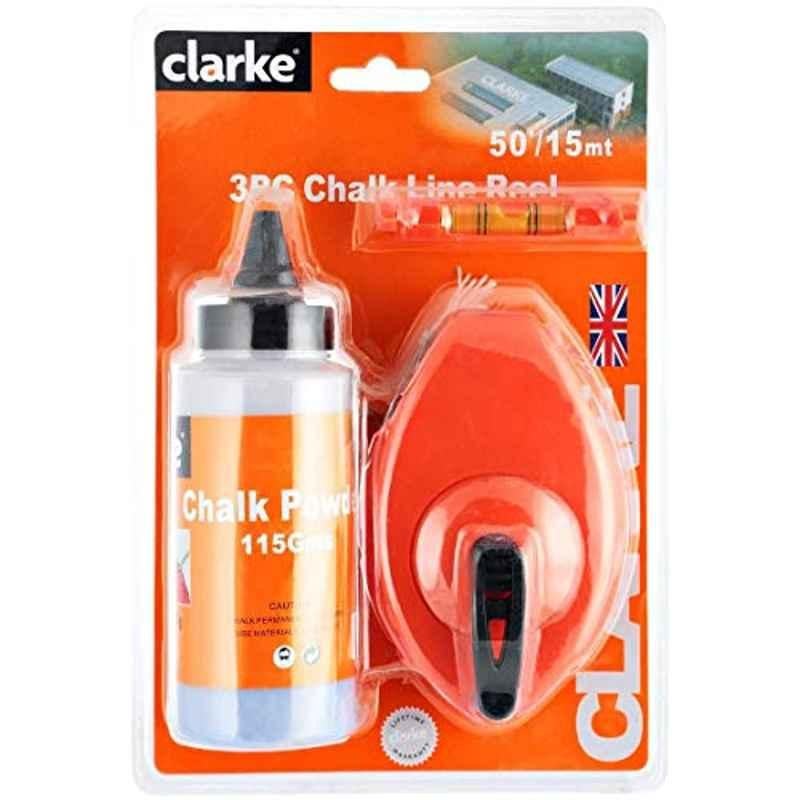 Clarke Clrsbc 3 PCS Blue Chalk And Reel Set 15 ms