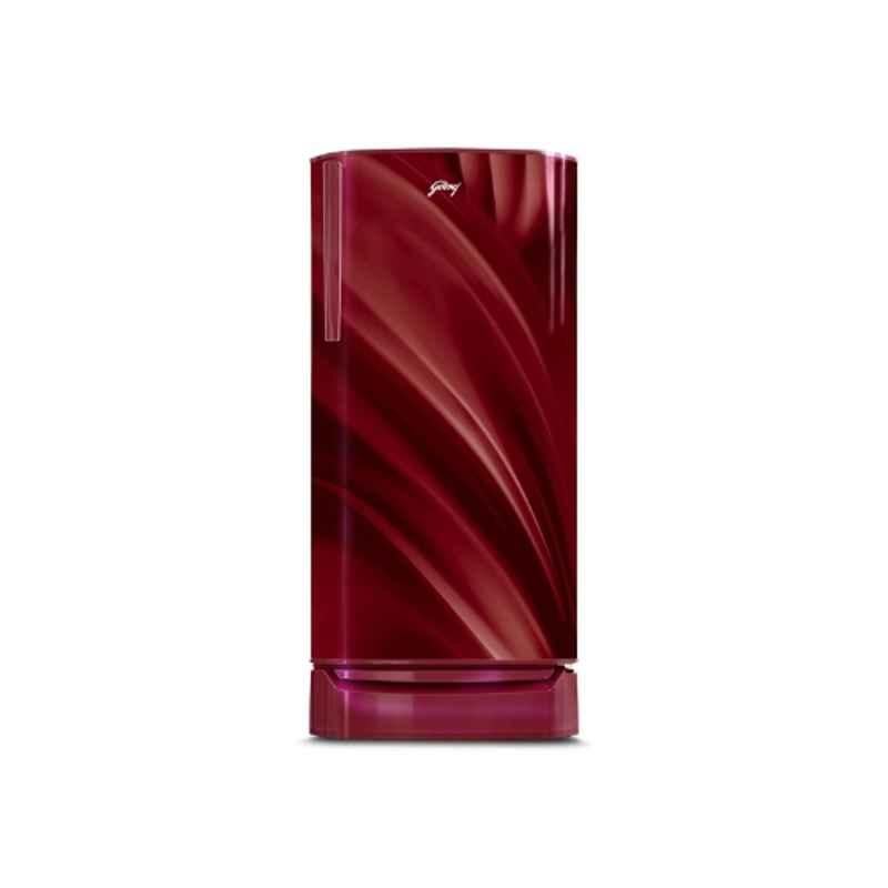 Godrej Edge Rio Plus 180 Litre 3 Star Wave Wine Single Door Refrigerator, RD ERIOPLS 205CN THF FA WN