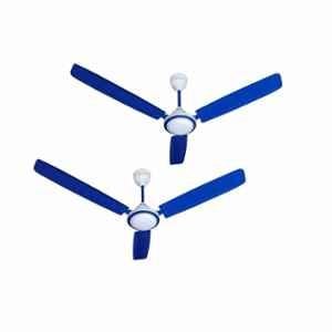 Activa Super 50W 390rpm 3 Blade Blue Ceiling Fan with 2 Years Warranty Sweep: 1200 mm (Pack of 2)