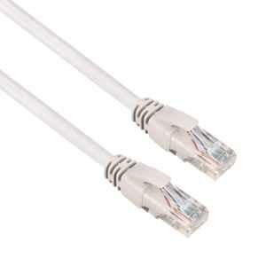 Elegant Casa 10m PVC White CAT6E RJ45 Ethernet Patch & Lan Cable with Gold Plated Connector