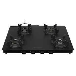 Faber Nebula 4 Burners Manual Toughened Glass Top Cooktop, 106.0738.940