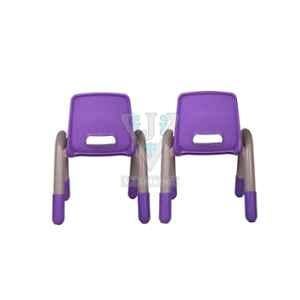 VJ Interior Purple Volver Engineering Plastic Kids Chair, VJ-238