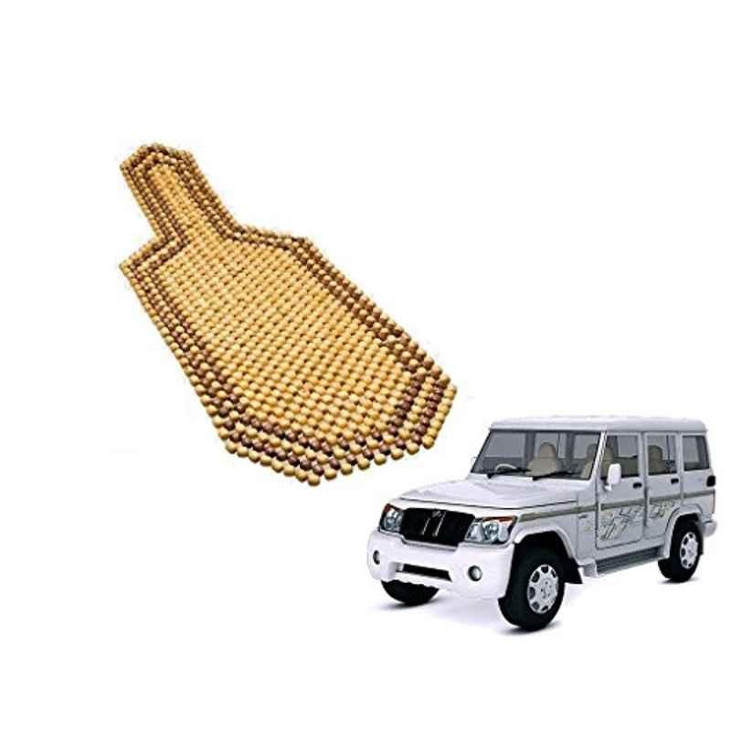Kozdiko Wooden Bead Seat Cover for Mahindra Bolero XL