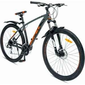 Kross Hexa 27.5T Alloy Steel Grey MTB Bicycle with 24 Gears for Men & Women, 404542
