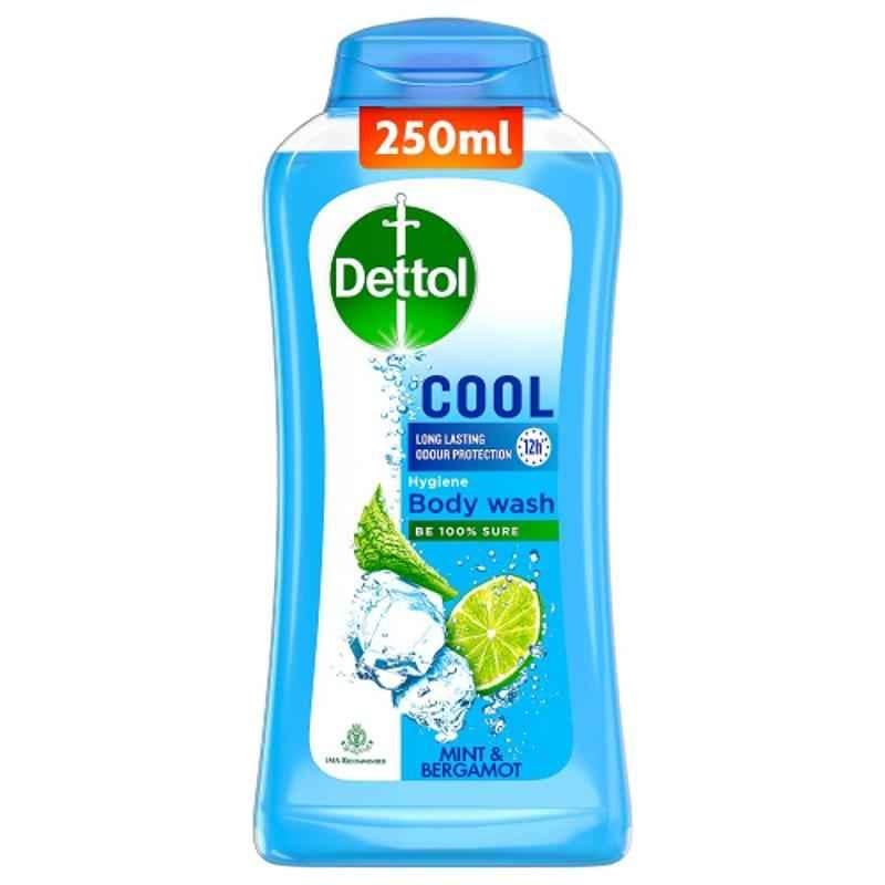 Dettol 250ml Mint & Bergamot Cool Body Wash & Shower Gel