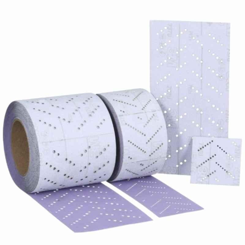 3M Cubitron II Hookit 737U 115mm 12m 800+ Clean Sanding Sheet Roll, 34473