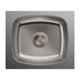 Carysil Elegance Single Bowl Stainless Steel Matt Finish Kitchen Sink, Size: 19x16x7 inch