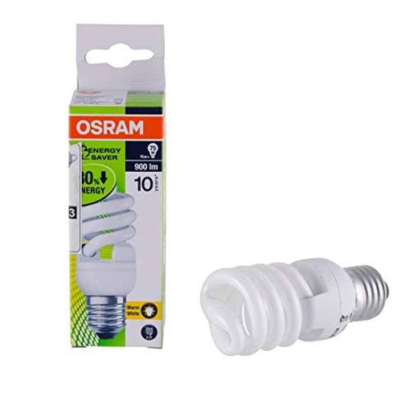 Osram Duluxstar 15W Warm White Mini Twist CFL Bulb