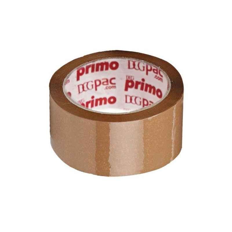 Primo 48mm 40 micron 50m Brown Bopp Tape (Pack of 48)