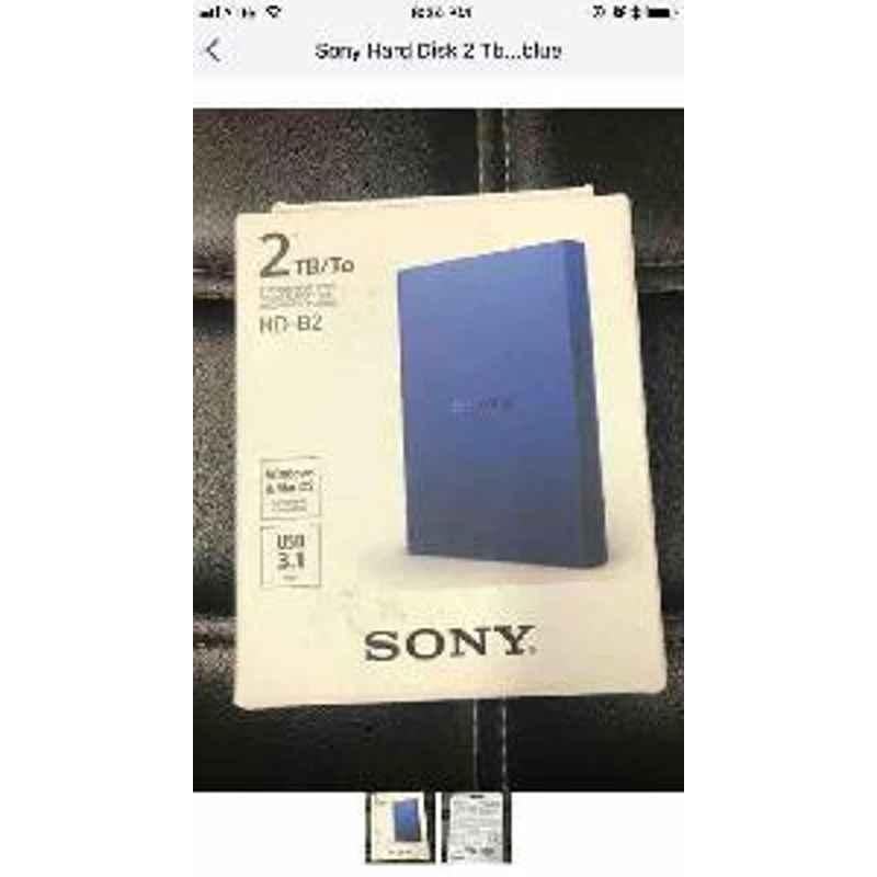 Sony Hard Disk 2 Tb...Blue Hard Disks