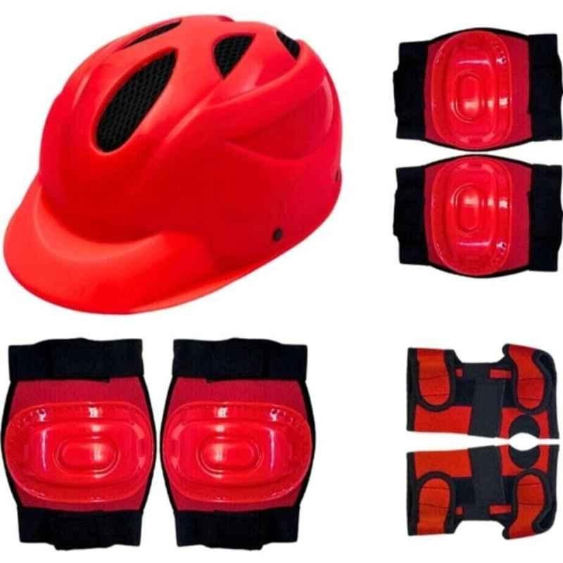 RB International Red Latest Design New Multipurpose Cycling Skating Kit-302 Skating Kit