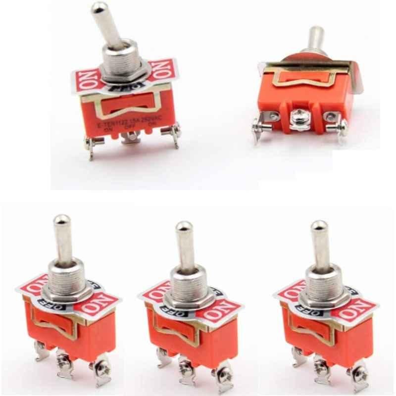 Reliable Electrical 15A 3 Positions Mini Toggle Switch