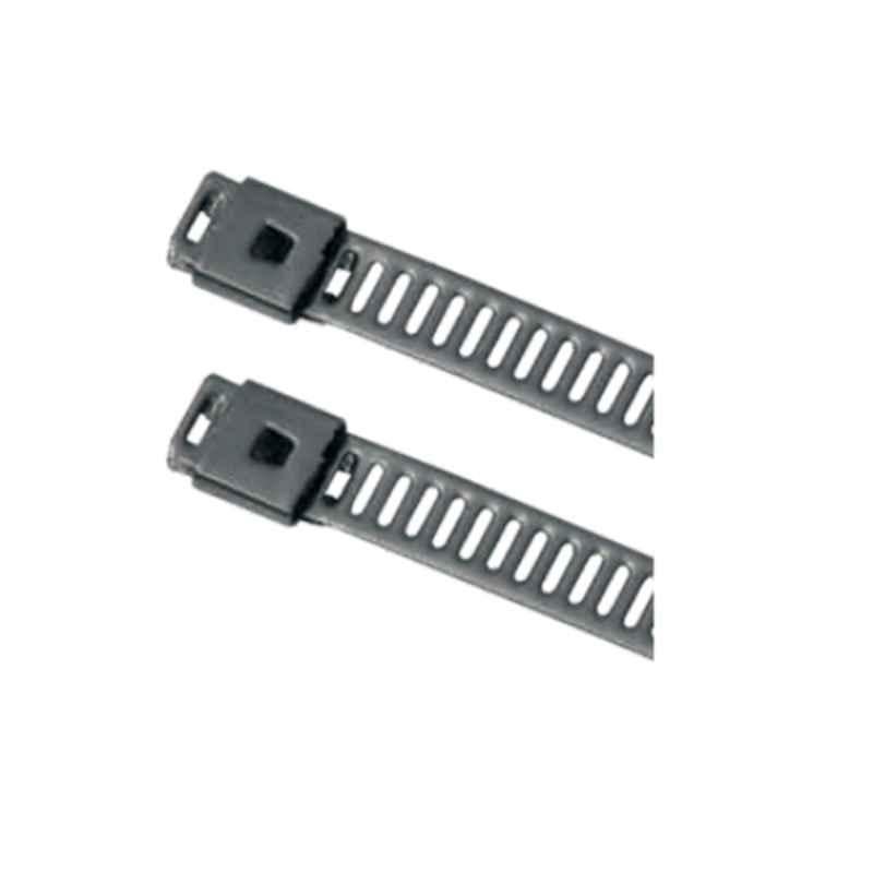 R-Loc 100 Pcs 7x150mm SS304 Ladder Type Coated Cable Ties Bag, LC74-150