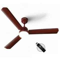 Longway Luminair 28W 400rpm BEE 5 Star Brown BLDC Ceiling Fan with Remote Control, LED Light & 5 Years Warranty, Sweep: 1200 mm