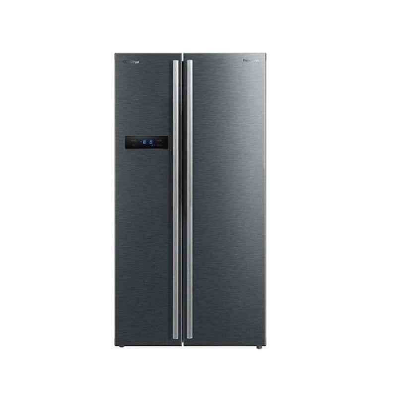 Panasonic 700L Dark Grey Side by Side Refrigerator, NRBS700MS