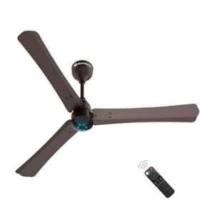 Atomberg Renesa+ Earth Brown BLDC 5 Star BEE Rating Ceiling Fan with Remote Control & LED Lights, Sweep: 1200 mm