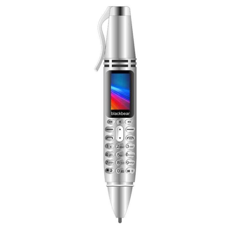 Blackbear A1 Silver 2.9 inch Display, 1.3MP Camera & 550mAh Battery Pen Mobile Phone