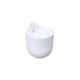 Blume Bubble 7.5 inch Plastic White Hanging Planter, BBM-WT-12 (Pack of 12)