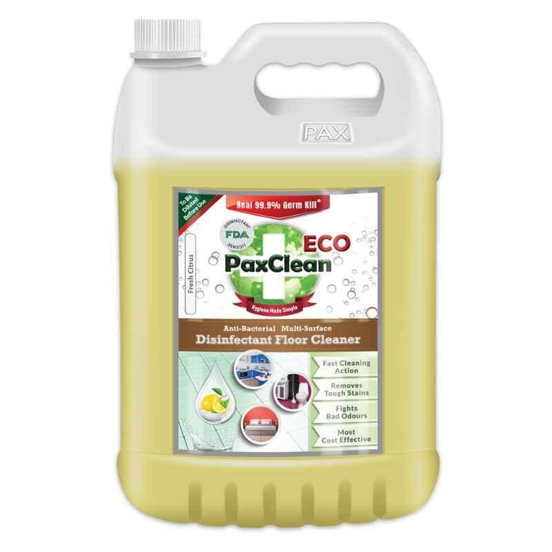 Paxclean Eco 5L Citrus Disinfectant Surface Floor Cleaner
