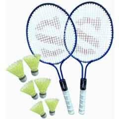 STYRKR Alloy Steel Multicolour badminton kit 311 Badminton Kit