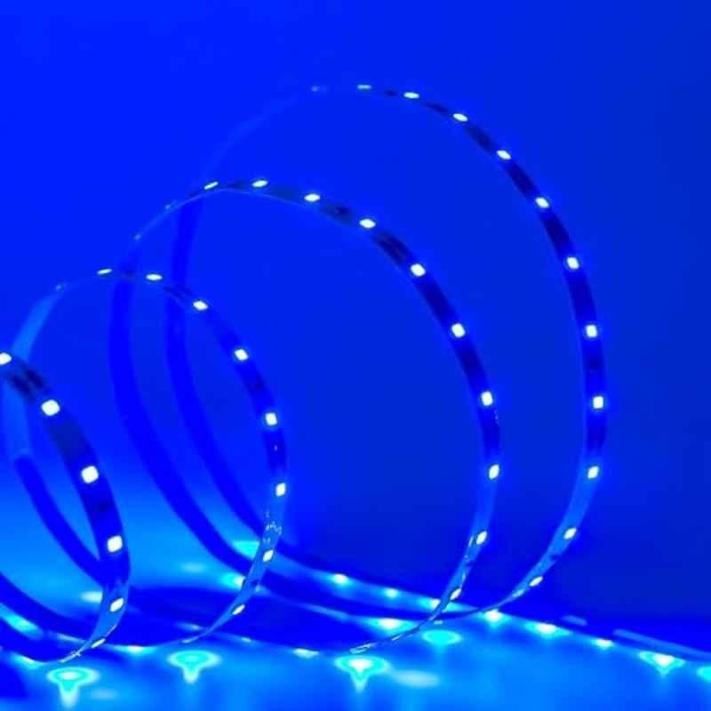 Magik Steam 5m 5W Blue LED Strip Light with Adapter, RUSR006B1798