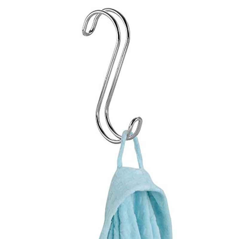 iDesign Stainless Steel Silver Chrome Finish Classico S Hook, 6500