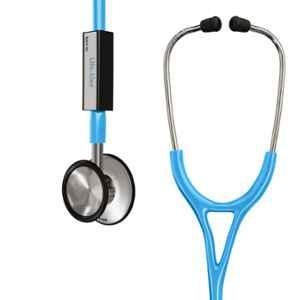 Lifeline Aluminium Light Blue Single Diaphragm Chest Piece Stethoscope with 2 Way Tube, STH011-LB