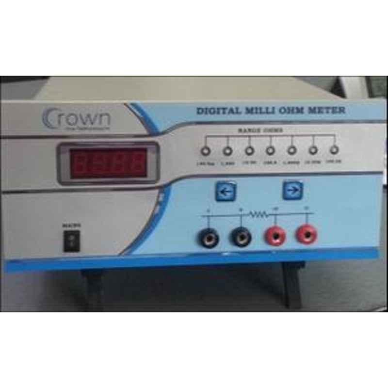 Crown CES 201A Digital Micro Ohm Meter 0-19.99 mΩ