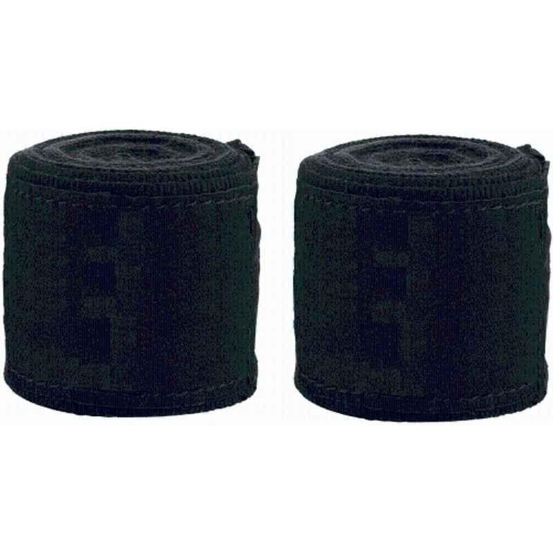 Matrica 180 inch Carbon Black V4 Mexican Style Wrist Support Boxing Hand Wraps, Size: Free