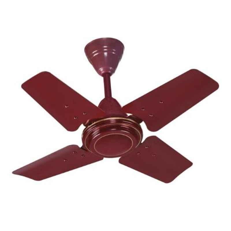 Janaki Jetter Plain 50W Cherry Ceiling Fan, Sweep: 600 mm