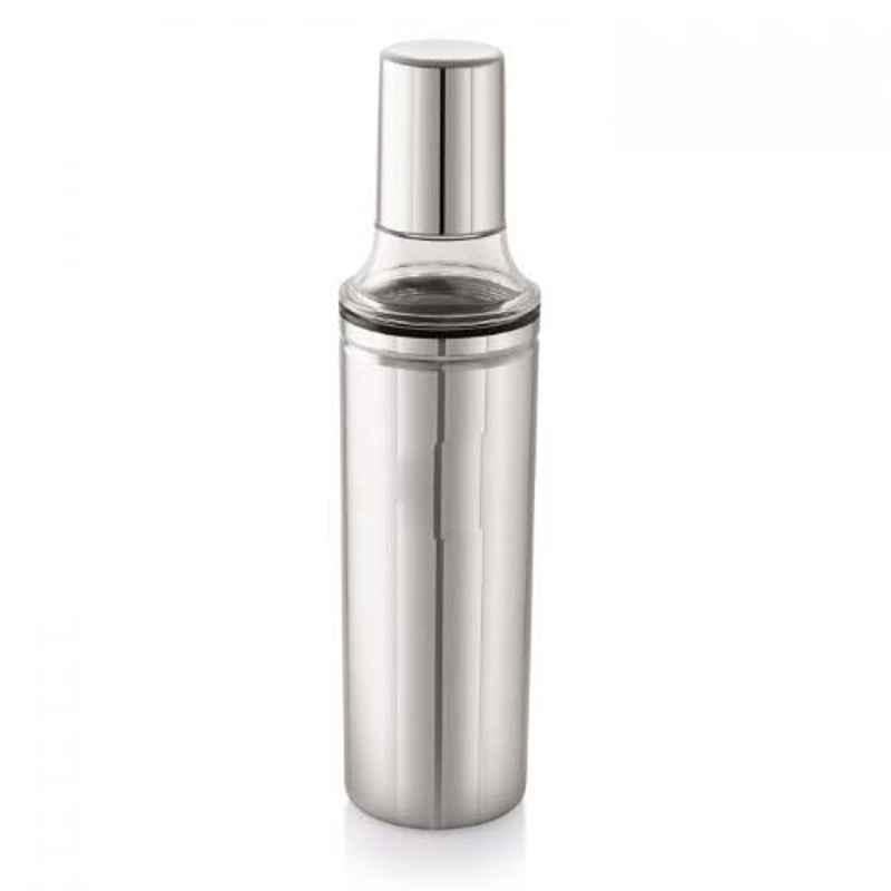 Cello Flavia 1000ml Stainless Steel Silver Oil Dispenser, 401CTES034