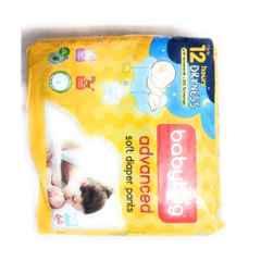 Baby Hug Advanced 64 Pcs Soft Diaper Pant, Size: New Born