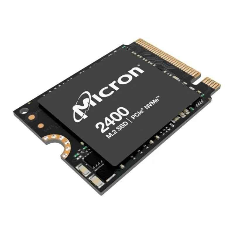 Micron 2400 512GB NVMe M.2 (22x80mm) Non-SED Client SSD (Tray), MTFDKBA512QFM-1BD1AABYYT