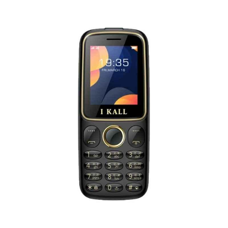 I Kall K23 1.8 inch Black Dual Sim Keypad Feature Phone, K23-WC-BKL