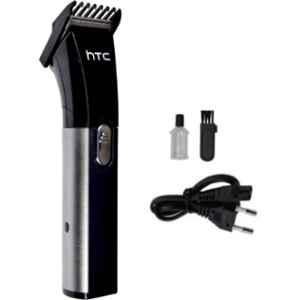 HTC AT-1107B Black Rechargeable Hair Trimmer for Men, 500041921394-00450