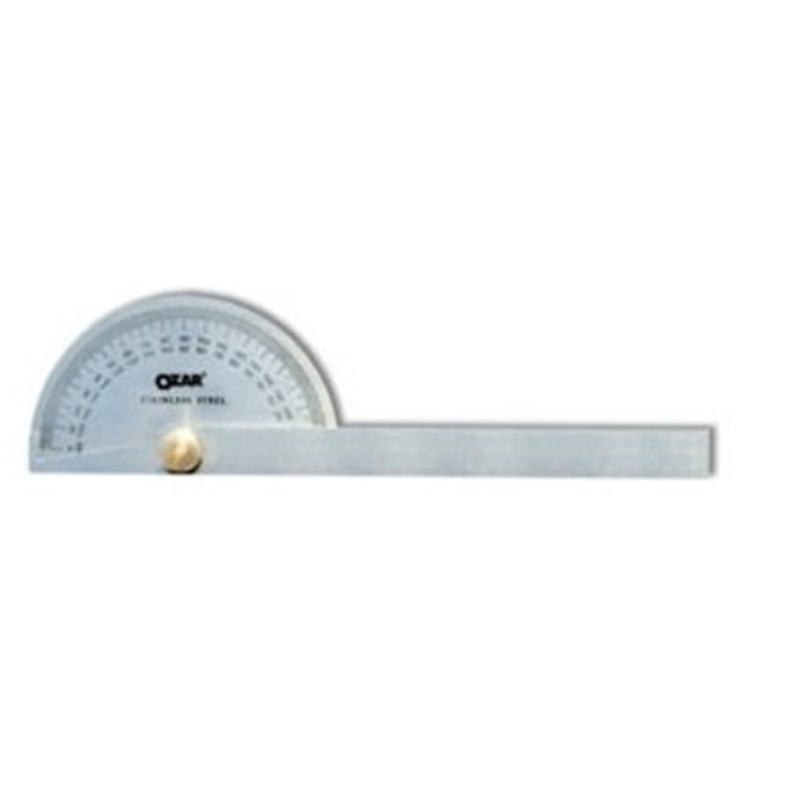 Buy Ozar 150mm Round Head Protractor Cum Depth Gauge with Scale