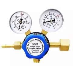 Seema Single Stage Double Guage Carbon-Dioxide Gas Pressure Regulator, S.S.DG.CO2-6