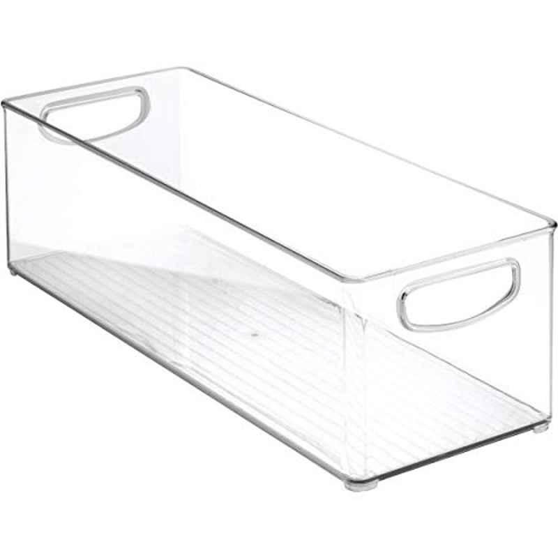 iDesign 28L Plastic Transparent Kitchen Storage, FBA_64730